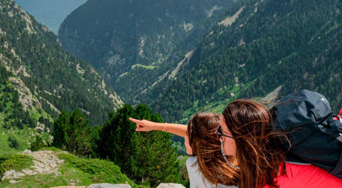 turismo de verano en el pirineo catalán