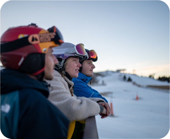 esquí con amigos pirineo la molina