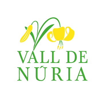 Logo estación de esquí Vall de Núria en el Pirineo