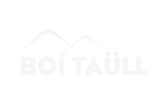 Logo blanco estacion de esquí boi taüll