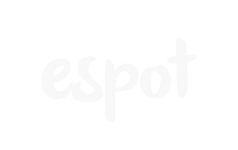 Logo blanco estacion de esquí espot